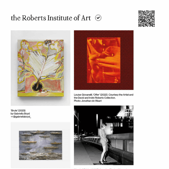 Basel 24 #106 the Roberts Institute of Art