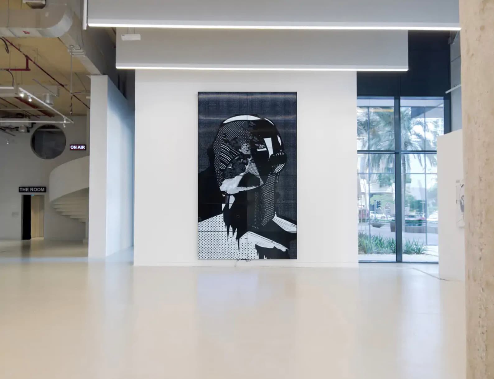 Exhibition view: Third Dimesnion, solo show at Foundry, Dubai, 2024.